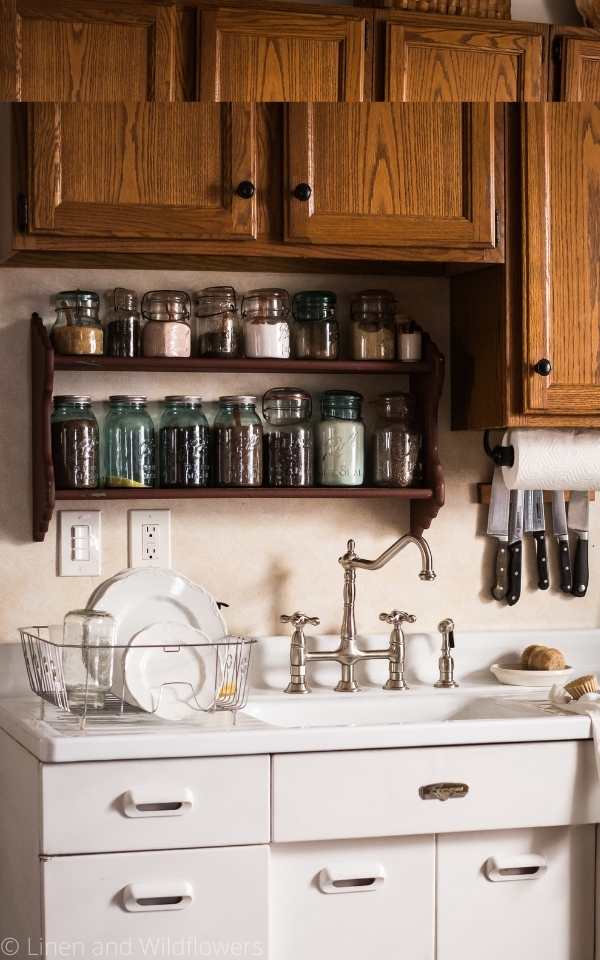 Vintage Sink Review 1 Year Later about a farmhouse-style sink in a 1885 house.