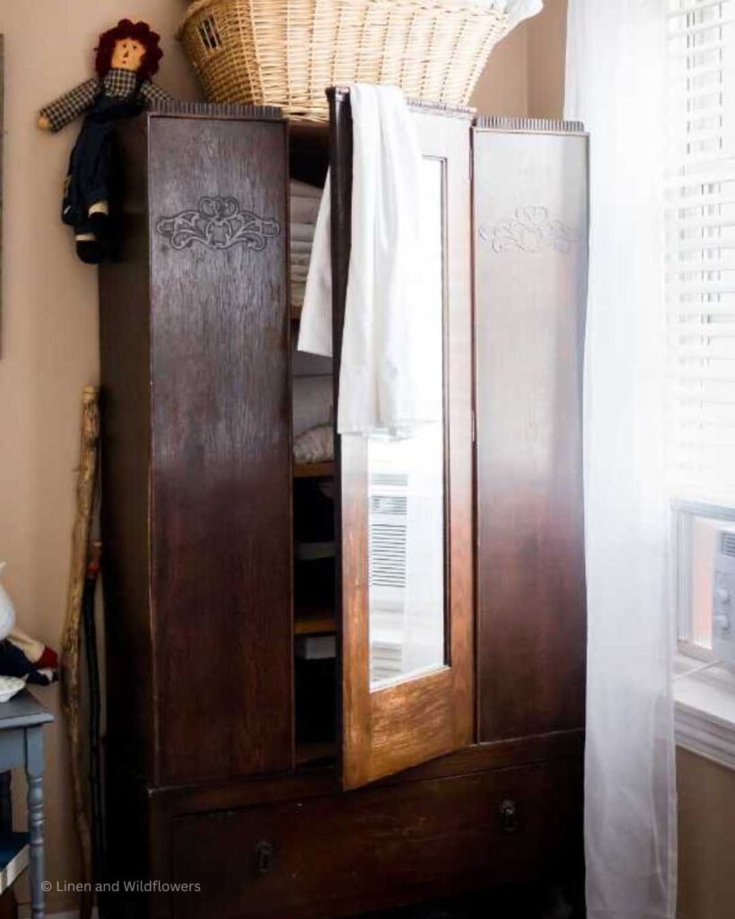 Antique armoire built in the early 1900s.