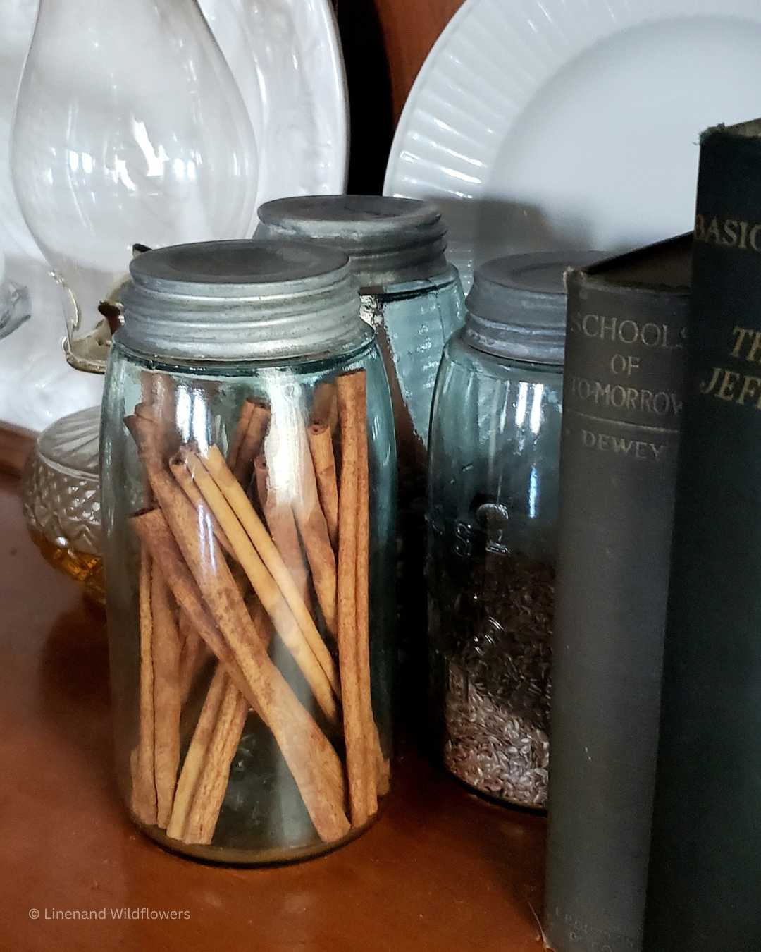 How to Safely Use Antique Mason Jars Linen & Wildflowers