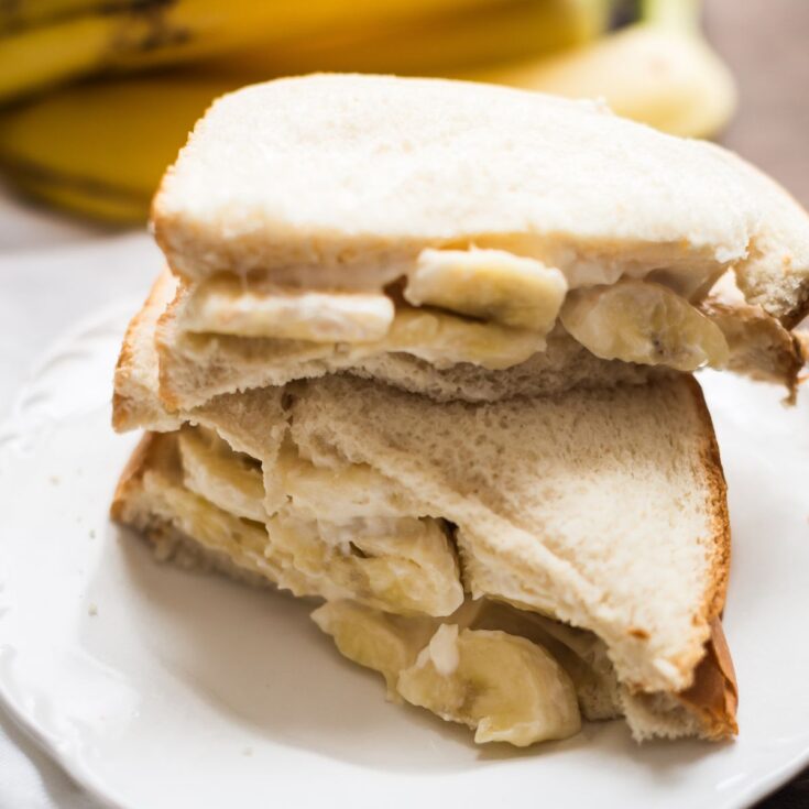 How to Make a Banana Sandwich the Southern Way Linen & Wildflowers