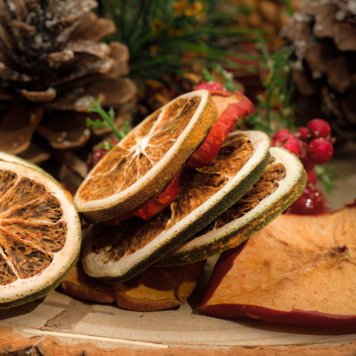 How to Make Dried fruit for Christmas ornaments