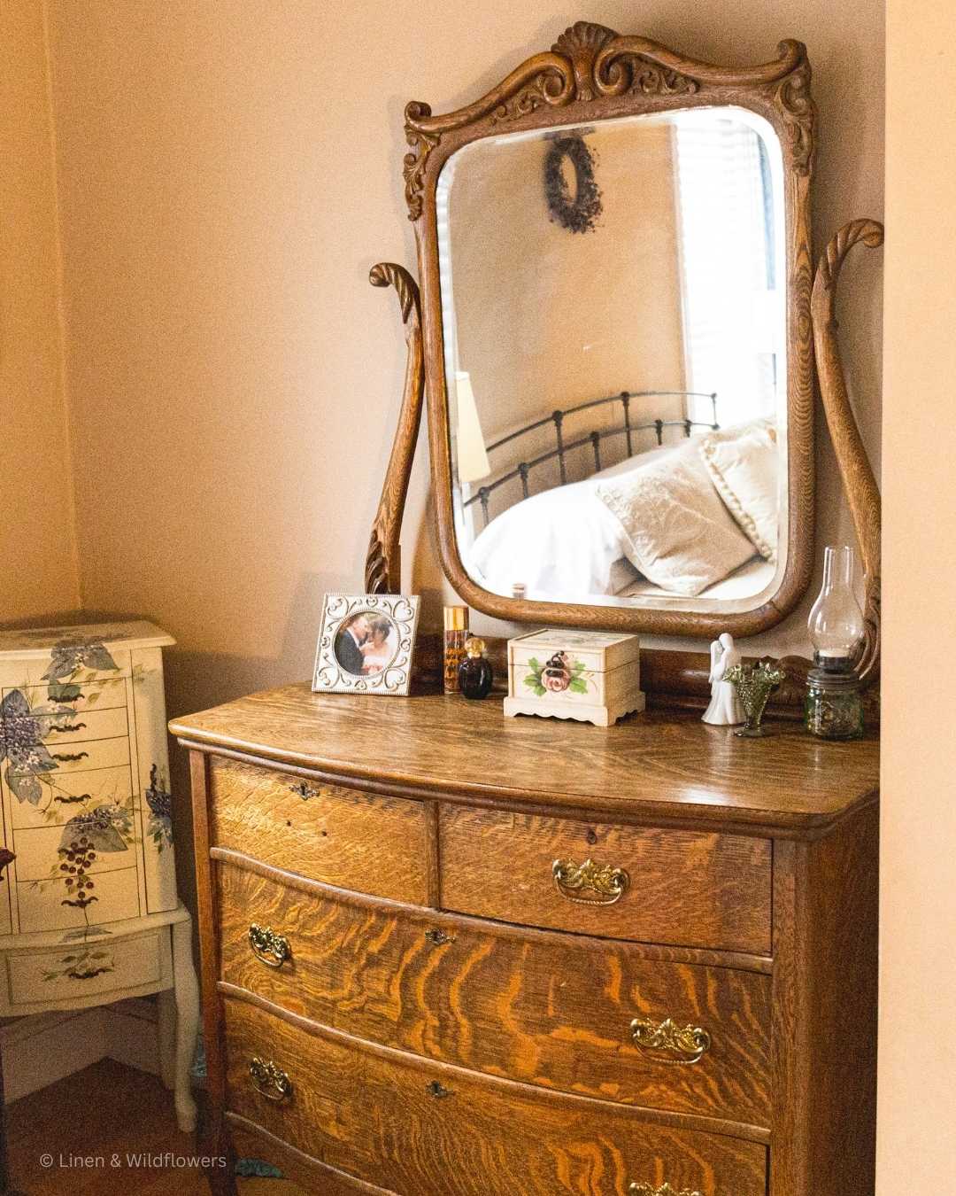 Victorian Dresser, Antique Dresser, 19th Century American Dresser